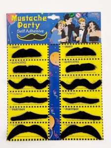 เครื่องประดับผมปลอมสำหรับงานปาร์ตี้วันฮาโลวีน ขนปากปลอม ขนปากสั้น ขนปากสี่เหลี่ยม สำหรับผู้ใหญ่และเด็ก ขนปากปลอมสำหรับการแสดง