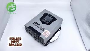 Fonsoul MPPT Solar Charger Controller 30A Max PV Input 180V Solar Power Generation 12V 24V 48V LCD Touch SmartAir Cooling