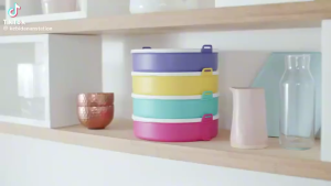 Tupperware รุ่น ปิ่นโตแสนดี Double Delight และปิ่นโต Click มีหลายแบบ (เลือกรุ่น)