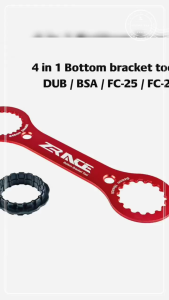 ZRACE 4in1 Bottom Bracket Wrench Tool Compatible with SRAM DUB SHIMANO BSA / FC-25 / FC-24