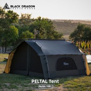 BLACK DRAGON | Rainproof Overnight Portable Tent