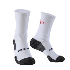 Rion người đàn ông đi xe đạp vớ MTB xe đạp leo núi giữa bê vớ đi bộ đường dài chạy bóng rổ chân mặc độ ẩm Wicking Terry