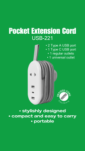 OMNI Compact USB Power Strip - USB-221