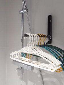 Save Space Retractable Clothes Towel Drying Rack Balcony Indoor Folding Wall Mounted Hanger