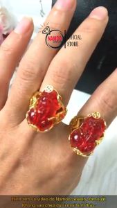 Nhẫn Tỳ Hưu Mang Đến Tài Lộc Và May Mắn Cho Nữ N149  Namoo Jewelry