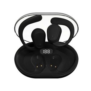 KEBIDU | Sport Open Wireless Earhook Headphones OWS Bluetooth 5.3 Earphones HiFi Stereo Headset Noise Reduction Earbuds with Mic HD Voice