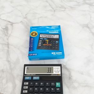 Calculator Pasar Setara Citizen 12 Digit CT-512 - Kalkulator Citizen atk