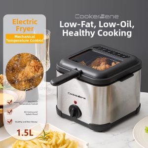 CookerBene | Oil-saving Temperature-controlled Fryer