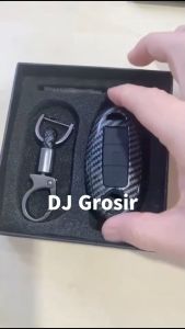Case Carbon Smartkey Cover Key Kunci Nissan Livina Marck Juke - 7105