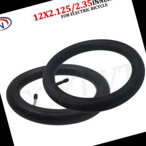 12 Inch 12x2.125 Butyl Inner Tube 12x2.35 Camera for Many Gas Electric Scooters E-Bike Folding Bike 12 1/2x2 1/4 Inner Tyre