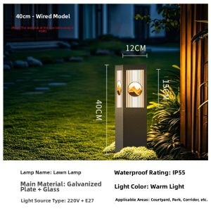 JUYU | Solar Powered Waterproof Outdoor Garden Light