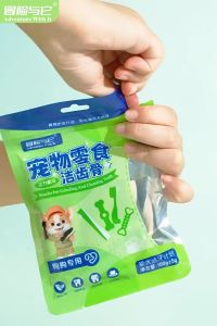 Denta Fresh Stick ขนมขัดฟันสัตว์เลี้ยง ลดกลิ่นปาก ทรงเกลียว ขัดฟัน ขนมหมา ขนาด100กรัม