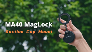 Ulanzi MA40 Maglock Suction Cup Magnetic Phone Holder Car Dashboard Window Mount for Mobile Smartphone
