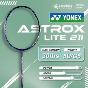 YONEX Racket ASTROX LITE 21i +Yonex BG66 Brilliant+Grip+Stinging service ( 100% ORIGINAL )