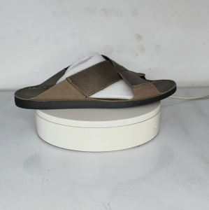 Cow Leather Sandal Slide Pria Casual Santai Selop Kulit Sapi Cowok Dewasa Empuk Anti Slip Kuat Keren Ringan Touring Kekinian 451