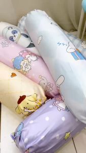 Gối ôm cho bé Katina House KT 60cm vải Tencel 60s gòn lông vũ nhân tạo mềm mịn mát lạnh