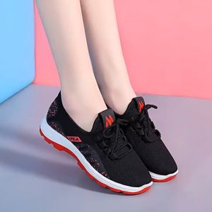 Giày Thể Thao Nữ Giày Sneaker Nữ Đế Cao Su Đi Siêu Êm Vải Mềm Ôm Chân GN30