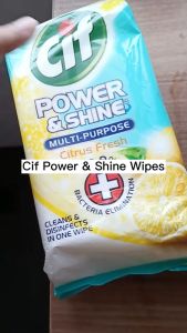 Power and Shine Wipes Multi-Purpose Ocean Fresh 30 ct Kills 99.9% Germs Multipurpose - US Agoods