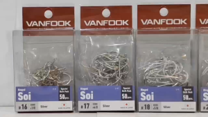 💥VANFOOK RINGED SOI SILVER SPECIAL BULK PACK / SPEAR SH-20 FISHING HOOK