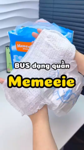 Combo 60 Miếng Băng Vệ Sinh Quần Memeiee 2 Gói – Sợi Tơ Tằm Mềm Mại Không Huỳnh Quang