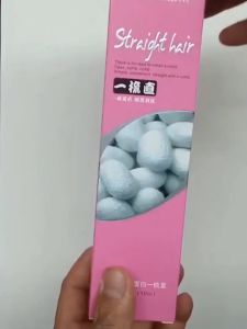 MOKERU Hair Straightening Comb 150ml korean original wireless straightening care solution easy using pull-free and clip-free does not hurt hair straighten cream smooth hair straightening nourishing for curly hair  for woman styling tools comb hair brush