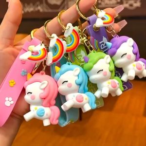 Cute Cartoon Disney Anime Mickey Keychain Cartoon Stitch Car Keychain Womens Style Bag Pendant Small Fresh Keyring Creative Simplicity Gift Keychain