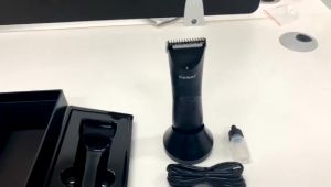 Kemei Groin Area Hair Trimmer Blade Body Trimmer for MenWaterproof Wet Dry Clippers Pubic Male Private Part Shaver Hygiene Razor Epilator