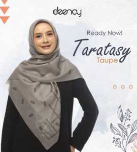 Hijab-kerudung Denay tarasty voal laser cut premium kw 2 motif di 1 hijab