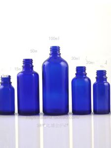 100ml50ml30ml20ml15ml10ml5ml Blue Glass Essential Oil Bottle Storage Bottle Mixing Bottle Aromatherapy Bottles