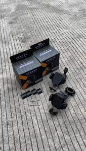 Dudukan Motor Spion Bahan ABS + Metal Handphone Holder K1 MOSCOW ORIGINAL Holder HP Motor Spion / Stang Universal Horizontal Vertical Motor Breket Tempat Handphone Dudukan Penyangga Tatakan Ponsel di Stang Spion Sepeda Motor Double Lock Phone Holder Motor