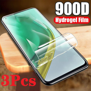 3Pcs Hydrogel Soft Film For Xiaomi Redmi Note 10S 10T 10 Pro Max Screen Protector