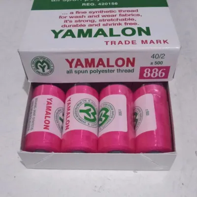 (1 biji) benang jahit yamalon warna warni 500 yard satuan