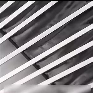 [selected]10pcs Stainless BBQ Skewer Needle Flat Long 9-shaped BBQ Sticks Kabob Camping Kitchen Party Supplies