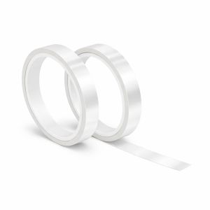 2pcs Heat Resistant Tape 10mm Transparent – Heat Press & Sublimation Fixing Tape for Heat Transfer Projects