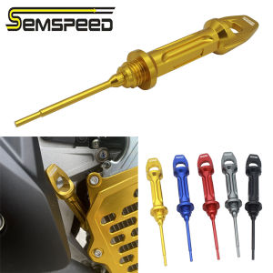 SEMSPEED Motorcycle CNC Oil Level Guage Dipstick Engine Oil Measure For Honda ADV150 ADV 160 150 2019-2026