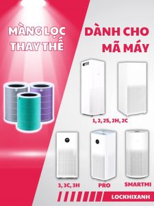 Lõi lọc không khí Xiaomi - Mi Air 122H2C2S3C3/3H Air Pro. Bản quốc tế có chip RFID. HÀNG NHẬP KHẨU. Chất lượng cao đảm bảo chất lượng