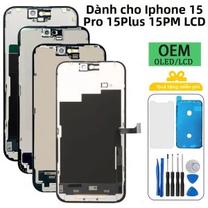 A2849 A3105 iPhone 15 Pro Max Màn Hình LCD Hiển Thị Bộ Số Hóa Cảm Ứng Incell Điện Dung IPS Thay Thế Cho iPhone 15 Series