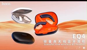 Hoco EQ4 หูฟังบลูทูธแบบคล้องหู ไร้สาย Graceful True Wireless Bluetooth Headset Fully Open Air Conduction Earphones (100%)