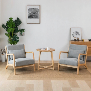 Modern Simple Single Person Sofa Chair Wood