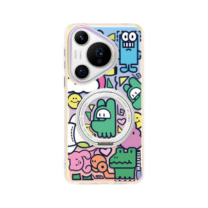 MASFEIL | Magnetic Adsorption Phone Case with Stand For Pura8 Mate70Pro Full Protection