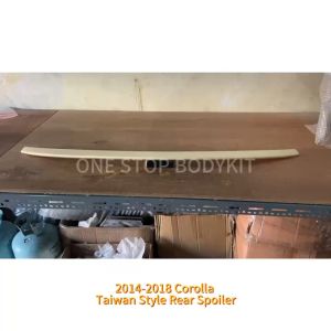 TOYOTA COROLLA SEDAN 2014-2018 TAIWAN STYLE REAR TRUNK SPOILER ABS SKIRT LIP BODYKIT