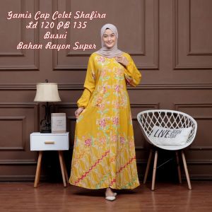 Jumbo Outfit - Shabira Gamis Jumbo Handmade Cap Colet