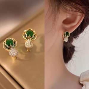 A93 (Beli 2 dapat bonus) COD Anting sayur manis titanium original wanita