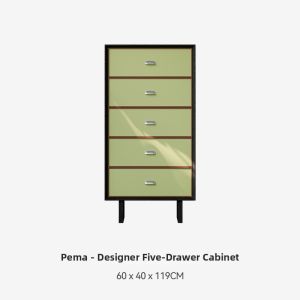 Bauhaus Aesthetic Chest of Drawers