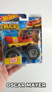 Hot Wheels Monster Truck Oscar Mayer 1:64 / Mainan Anak Diecast Metal Mobil Truk Sosis Hotwheels Hotweels