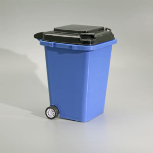Trash Can Shape Pen Holder Creative Desktop Organizer Pencil Storage Box For Student Office Use