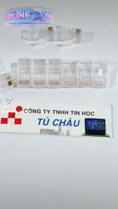 Đầu mạng RJ45 CAT 6 / Hiệu GOLDEN JAPAN - Chuẩn mạng CAT 6 (Chính hãng)