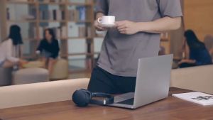 Baseus D02 Pro Wireless Headphones Bluetooth 5.0 Handsfree Earphone Foldable Gaming In Built Microphone Noise Cancelling Headset