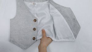 Formal Attire for Kids Boys Baptismal Outfit for Baby Boy Wedding Ring Bearer Dress Toddler Birthday  Photography Clothes Toddler White Christening Suits Children School Uniform