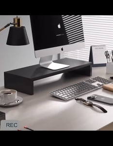 Stand Monitor Rak Pemegang Monitor Computer Screen Kingdom KSM 03 Dudukan Monitor Kayu Rak Meja